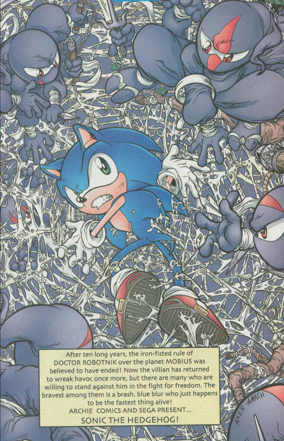 Sonic - Archie Adventure Series August 2002 Page 01